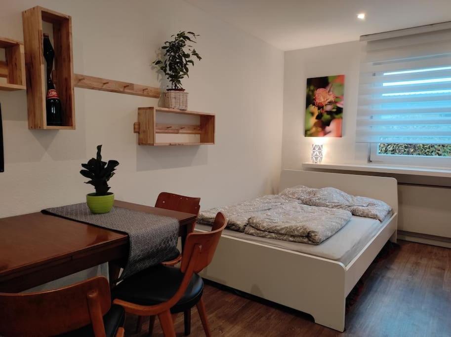 Fewo Clemens - Wohnkueche + 2 Schlafraeume + Bad + Terrasse Hamm  Exteriör bild